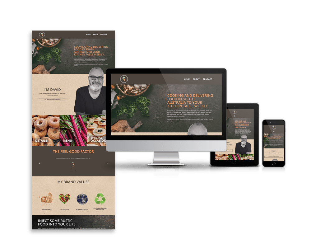 Davids Catering for you website
